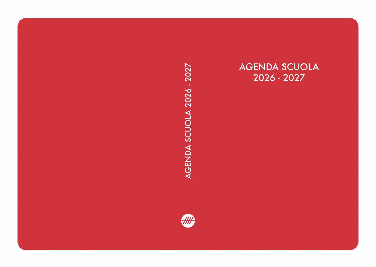 Agenda Scuola COPERTINA ROSSA